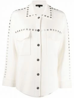 Maje embellished button-down cardigan