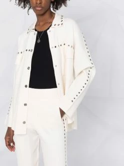 Maje Embellished button down cardigan cardigans of women 12 Maje embellished button-down cardigan