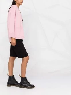 Maje logo knit cardigan