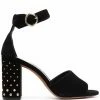 Maje studded block-heel sandals
