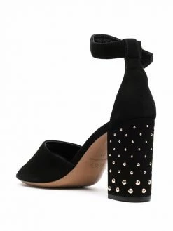 Maje studded block-heel sandals