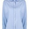 Maje Ruffle trim collar shirt shirts of women 1 Maje ruffle-trim collar shirt