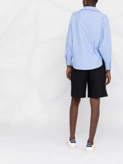 Maje ruffle-trim collar shirt