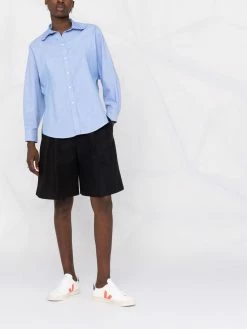 Maje ruffle-trim collar shirt