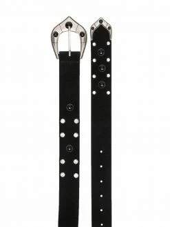 Maje Berber-inspired suede belt