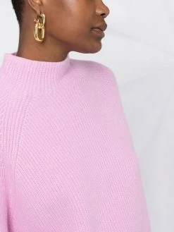 Maje funnel-neck cashmere jumper