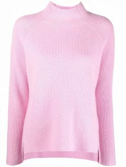 Maje funnel-neck cashmere jumper