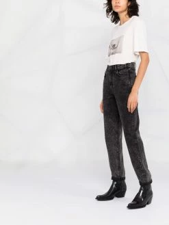 Maje High rise straight leg jeans straight-leg jeans of women 11 Maje high-rise straight-leg jeans