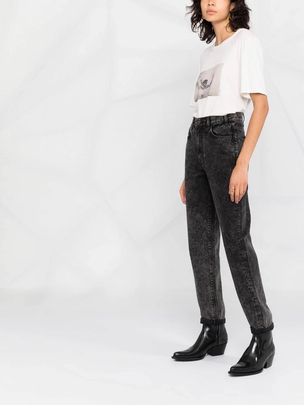 Maje High rise straight leg jeans straight-leg jeans of women 6 Maje high-rise straight-leg jeans