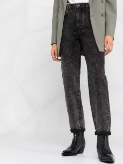 Maje High rise straight leg jeans straight-leg jeans of women 12 Maje high-rise straight-leg jeans