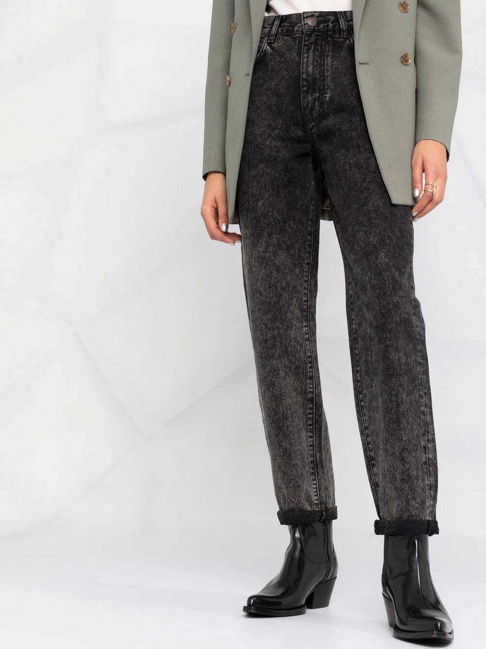 Maje High rise straight leg jeans straight-leg jeans of women 7 Maje high-rise straight-leg jeans