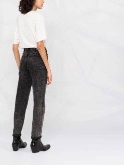 Maje High rise straight leg jeans straight-leg jeans of women 13 Maje high-rise straight-leg jeans