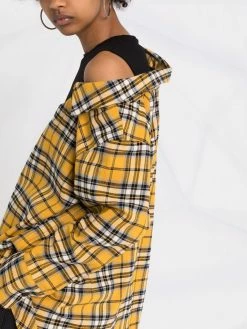 Maje asymmetric-layered shirt