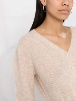 Maje V-neck knitted cardigan