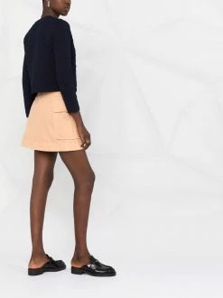 Maje quilted collarless jacket