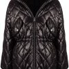 Maje quilted hooded jacket