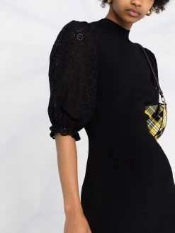 Maje short-sleeve knit dress