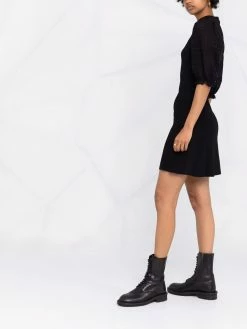 Maje short-sleeve knit dress