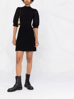 Maje short-sleeve knit dress