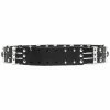 Maje stud-embellished leather belt
