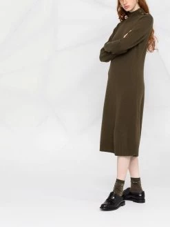 Maje cashmere jumper dress
