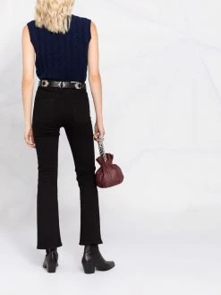 Maje crystal-embellished knitted vest