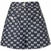 Maje Bow print denim shorts short shorts of women 2 Maje bow-print denim shorts