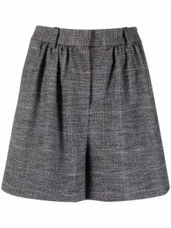 Maje high-rise tailored shorts