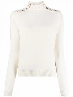 Maje roll-neck cashmere jumper