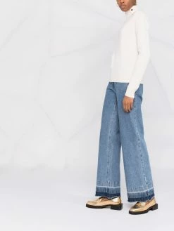 Maje roll-neck cashmere jumper