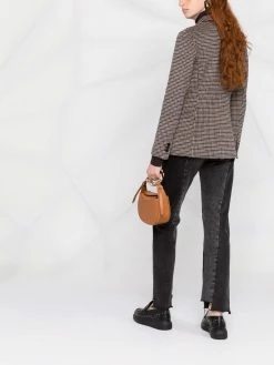 Maje houndstooth-pattern blazer