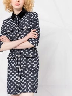Maje Bow print dress day dresses of women 12 Maje bow-print dress