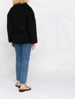 Maje Belted fitted coat single breasted coats of women 11 Maje belted fitted coat