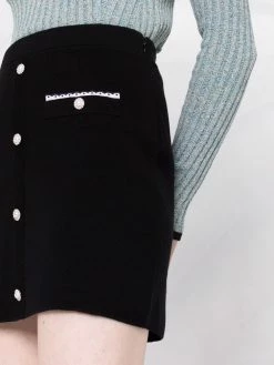 Maje Embellished button skirt fitted skirts of women 10 Maje embellished-button skirt
