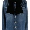 Maje Bow detail denim shirt shirts of women 2 Maje bow-detail denim shirt