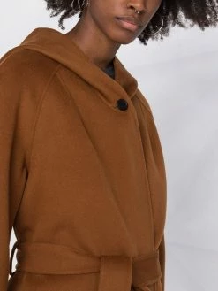 Maje belted wool coat