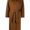 Maje belted wool coat