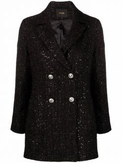 Maje Online 18 Maje sequin double-breasted blazer