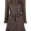 Maje Monogram print dress day dresses of women 2 Maje monogram-print dress