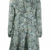 Maje Bouquet print long sleeve dress day dresses of women 2 Maje bouquet-print long-sleeve dress
