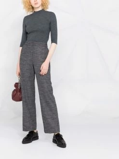 Maje straight-leg tailored trousers