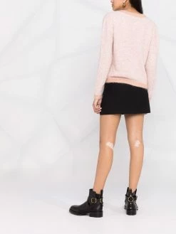 Maje button-up knitted cardigan