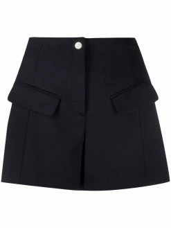 Maje flap pocket shorts