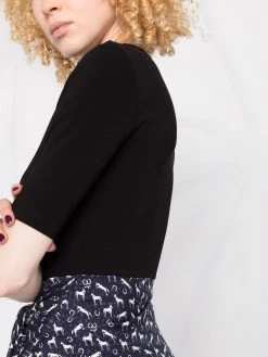 Maje wrap-skirt layered dress