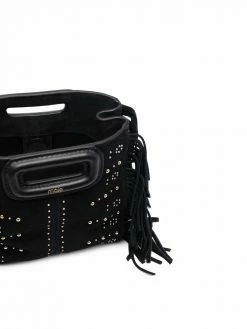Maje fringed M mini bag
