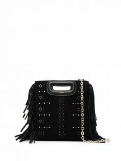 Maje Online 8 Maje fringed M mini bag