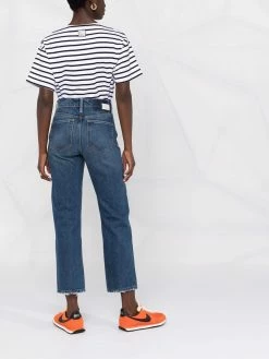 Maje cropped straight-leg jeans
