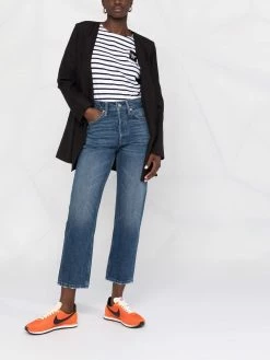 Maje cropped straight-leg jeans