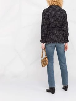 Maje Tweed belted blazer blazers of women 13 Maje tweed belted blazer