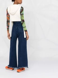 Maje side-tied knit top